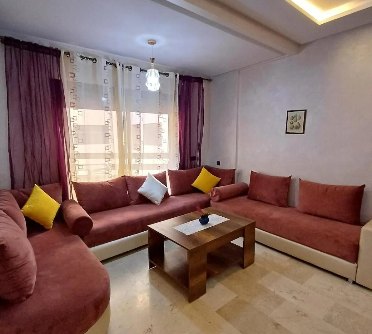 Superb Apartment Au Centre De Gueliz Aeroport Ctm Piscine Pool 马拉喀什 摩洛哥